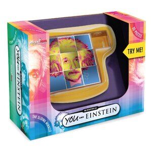 3/$88❤️Mirrorkal You And Einstein 3D Sliding Puzzle Recent Toys Ivan Moscovich